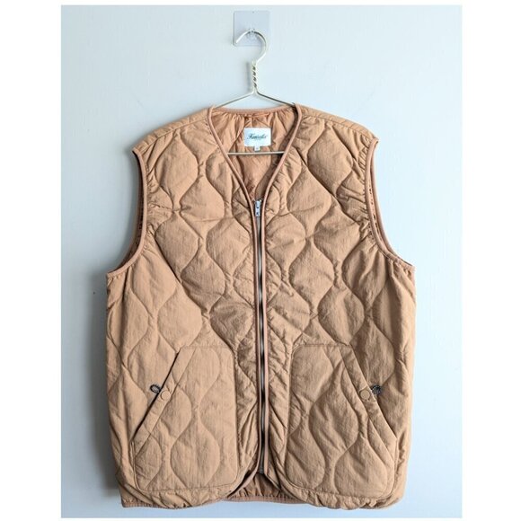 KuwallaTee Wave Vest in Camel - Picture 4 of 9
